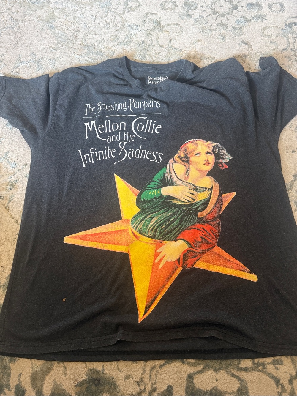 The Smashing Pumpkins 'Mellon Collie' Graphic Tee - Black